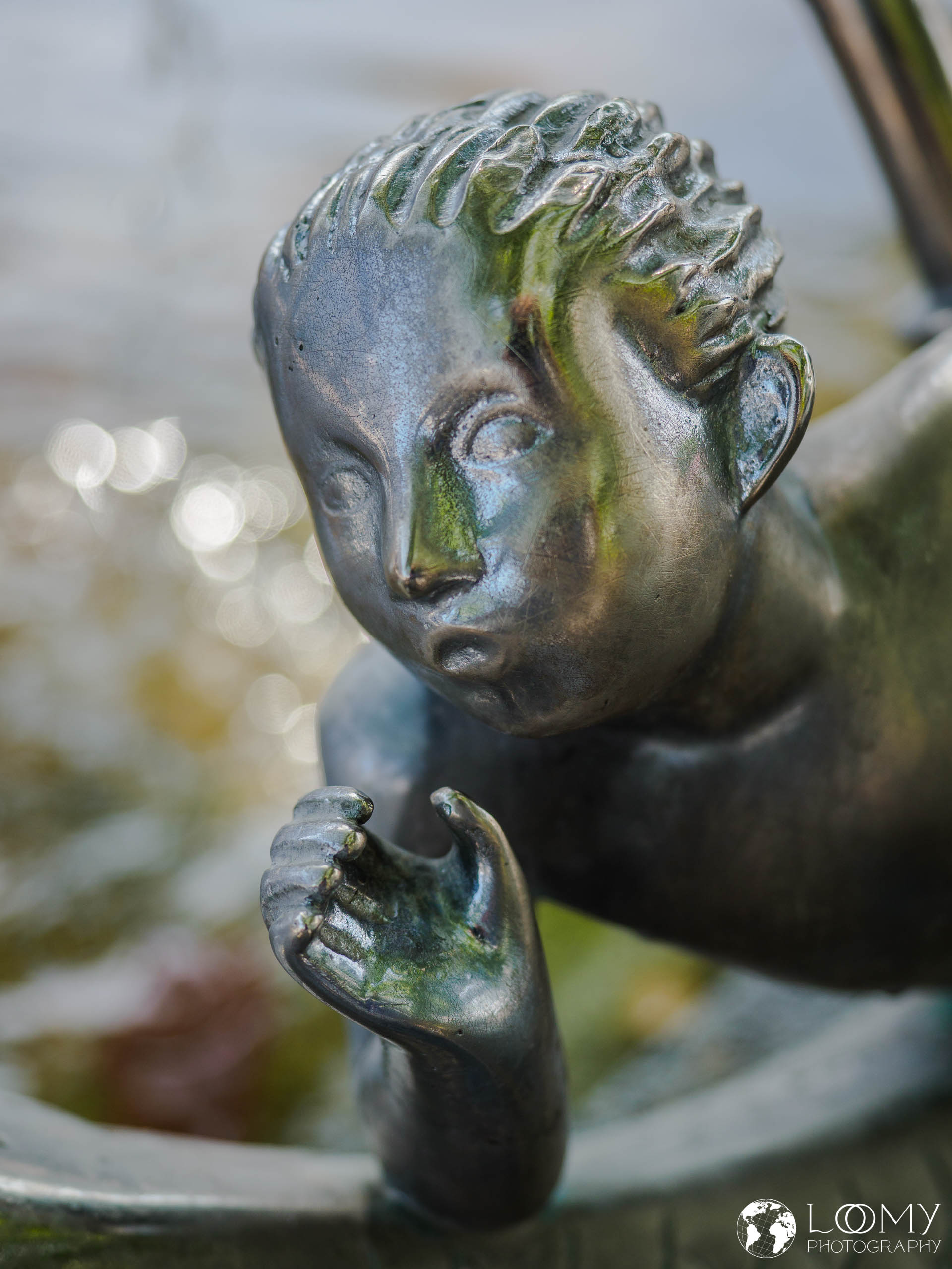 Brunnen mit drei Knaben