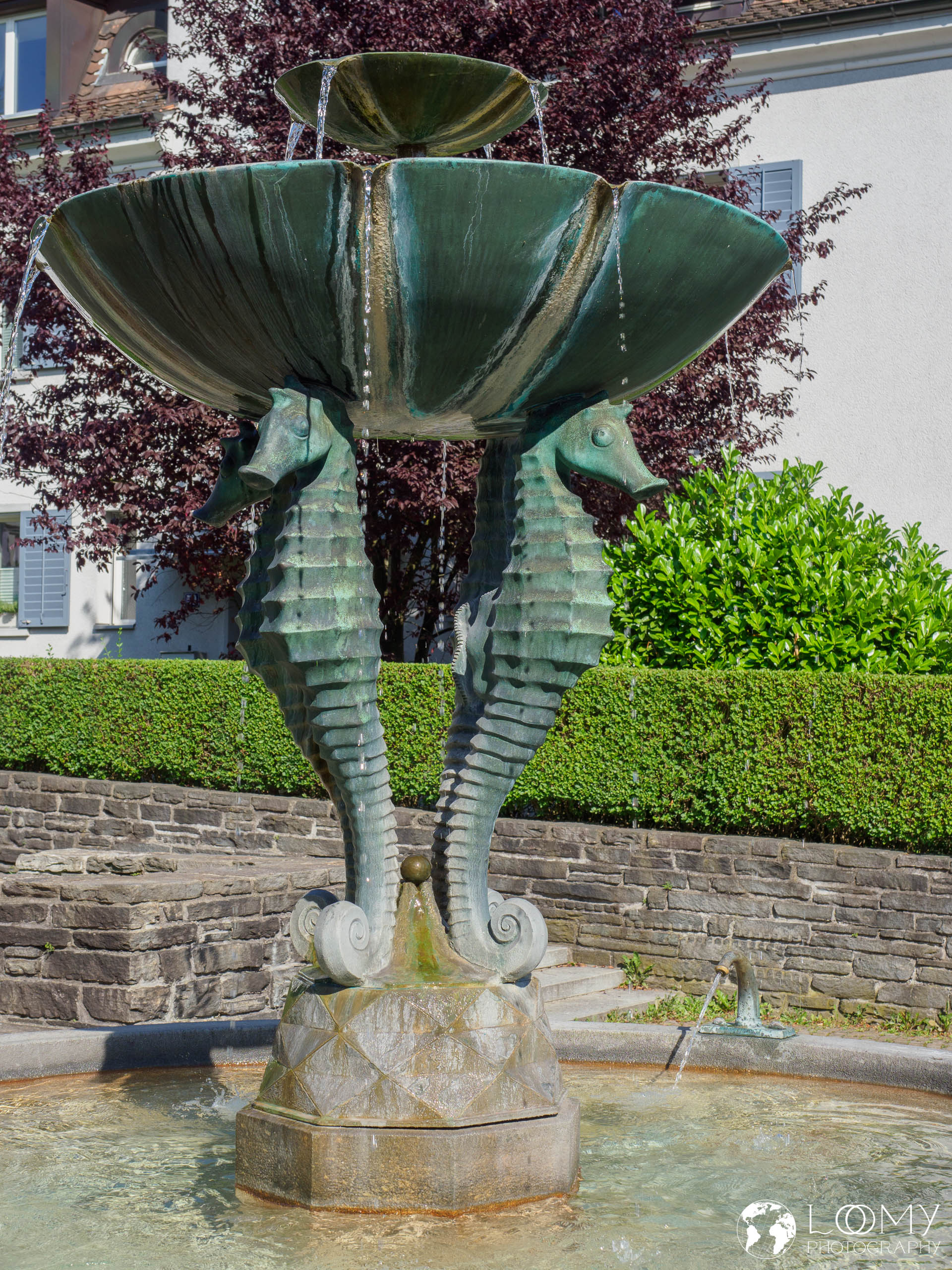 Seepferdchen-Brunnen