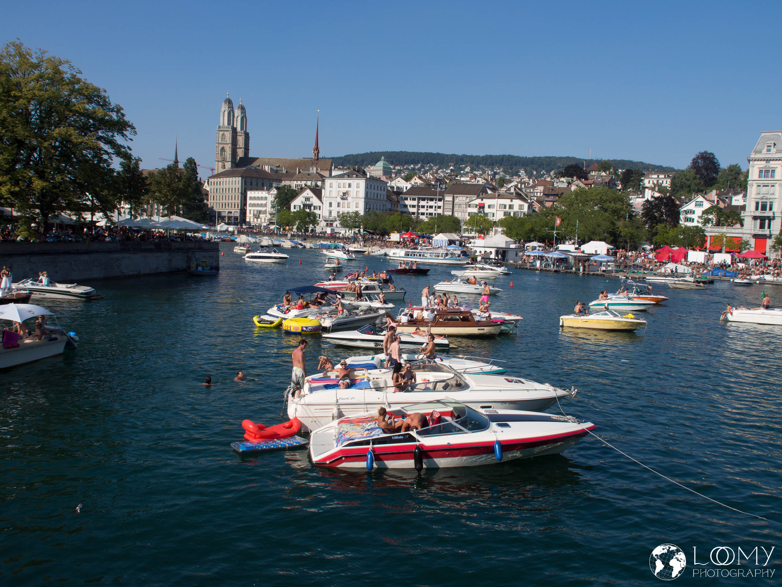 Auch zu Wasser kaum ein Durchkommen