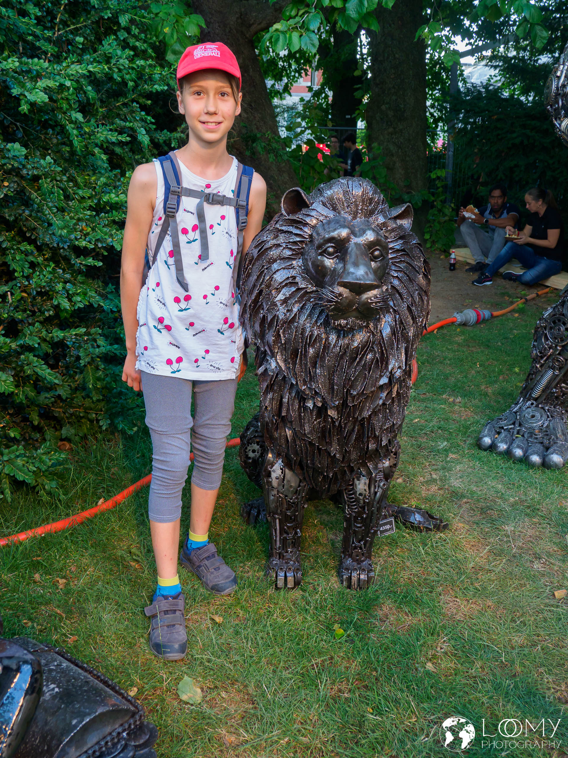 Löwin mit Löwin