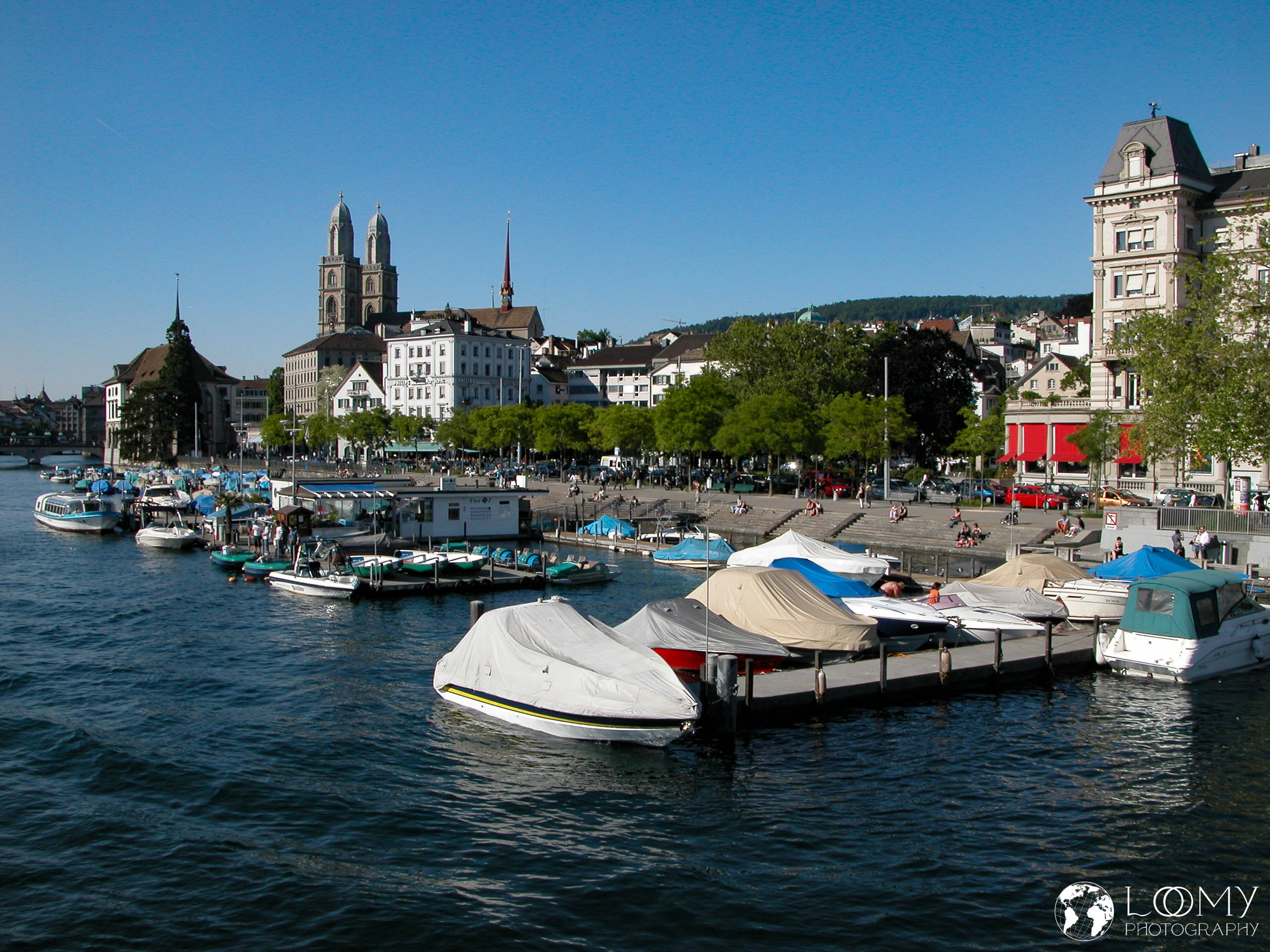 Limmat und Grossmünster