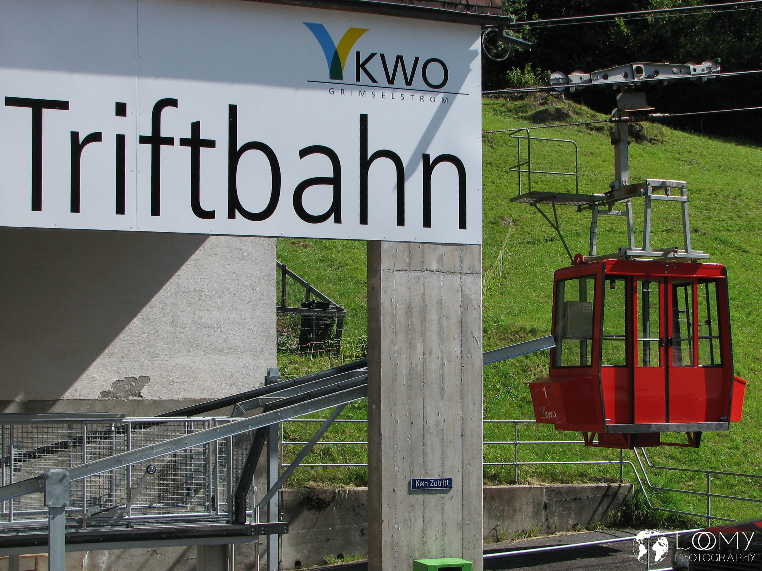 Talstation der Triftbahn