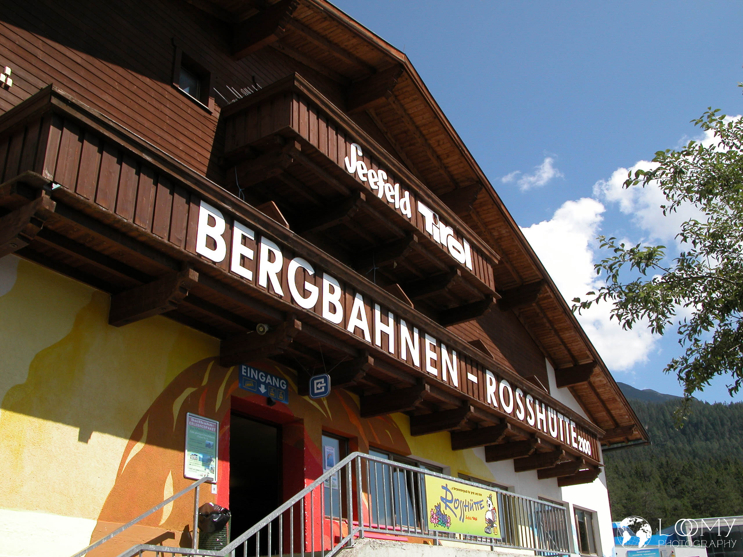 Talstation der Seilbahn