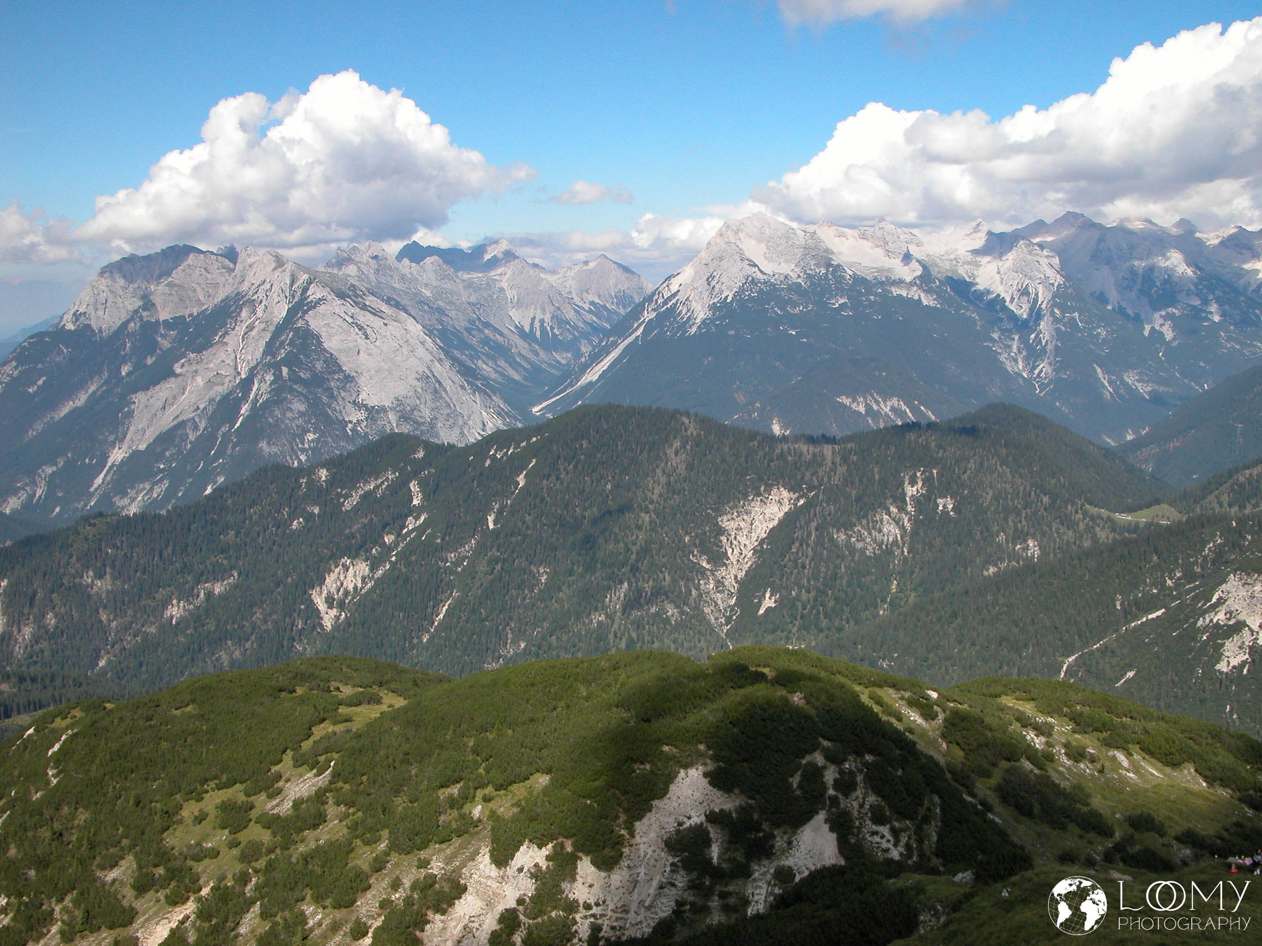 Blick vom Seefelder Joch
