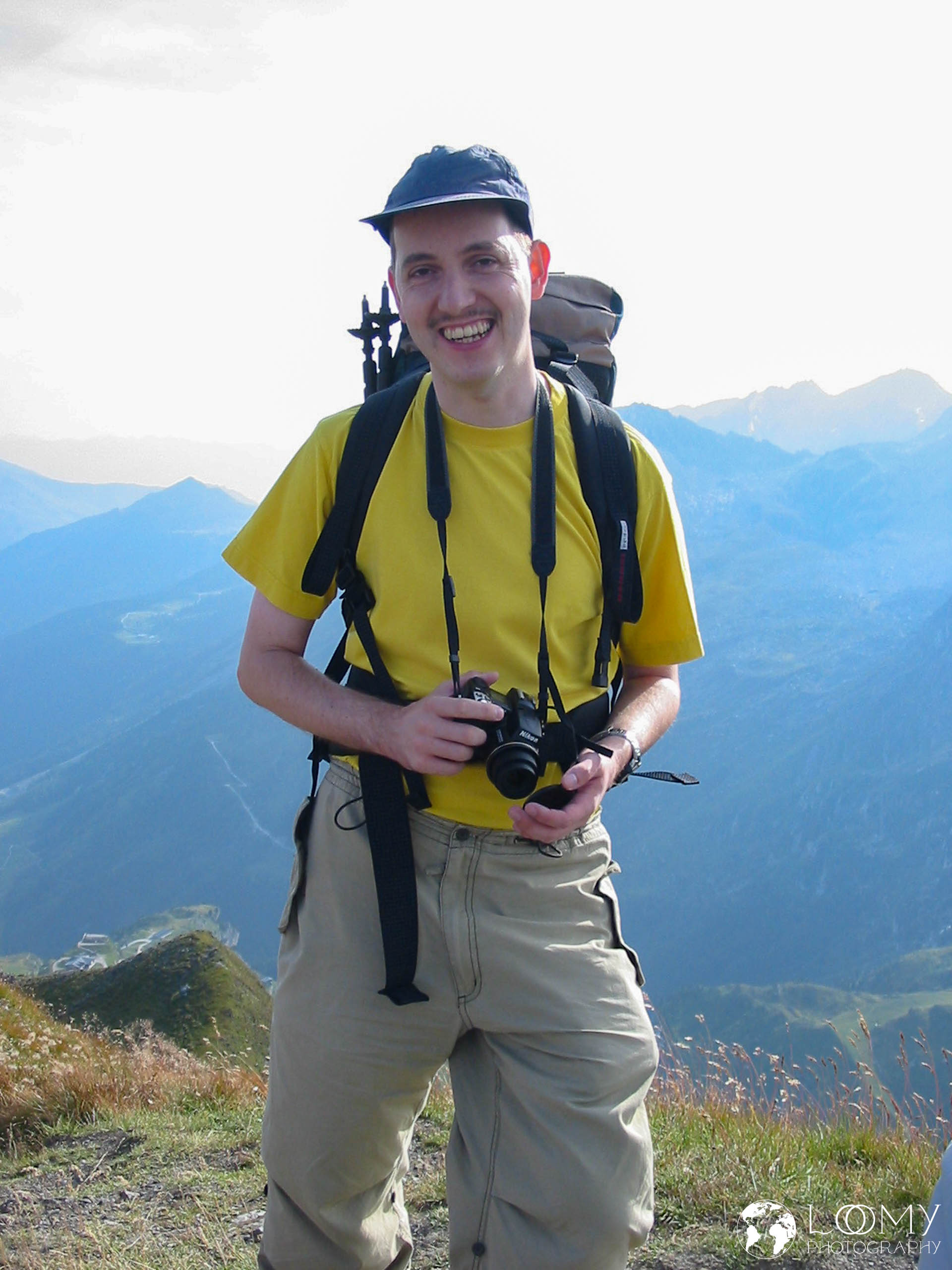 Michi beim Fotografieren