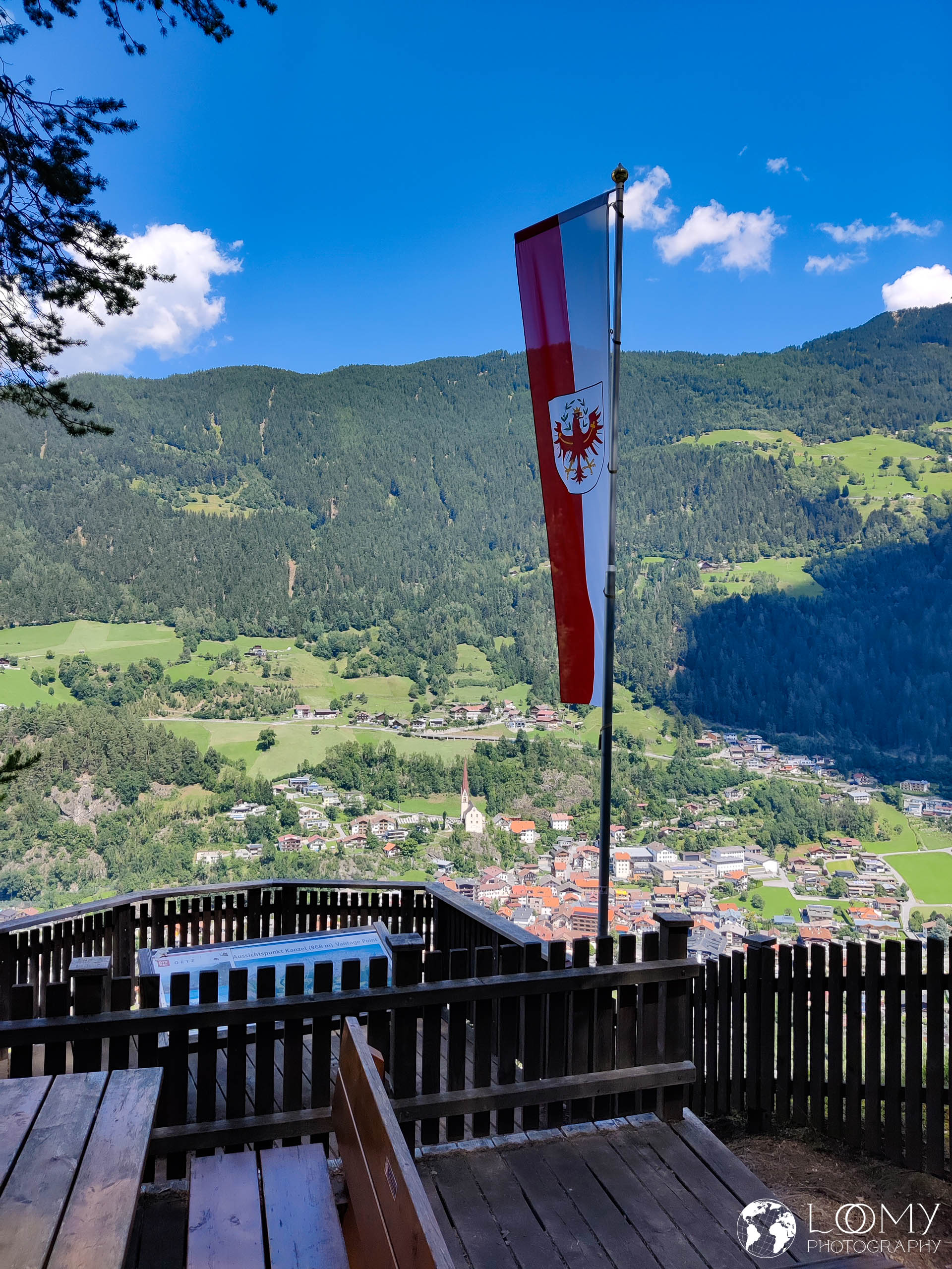Blick ins Ötztal