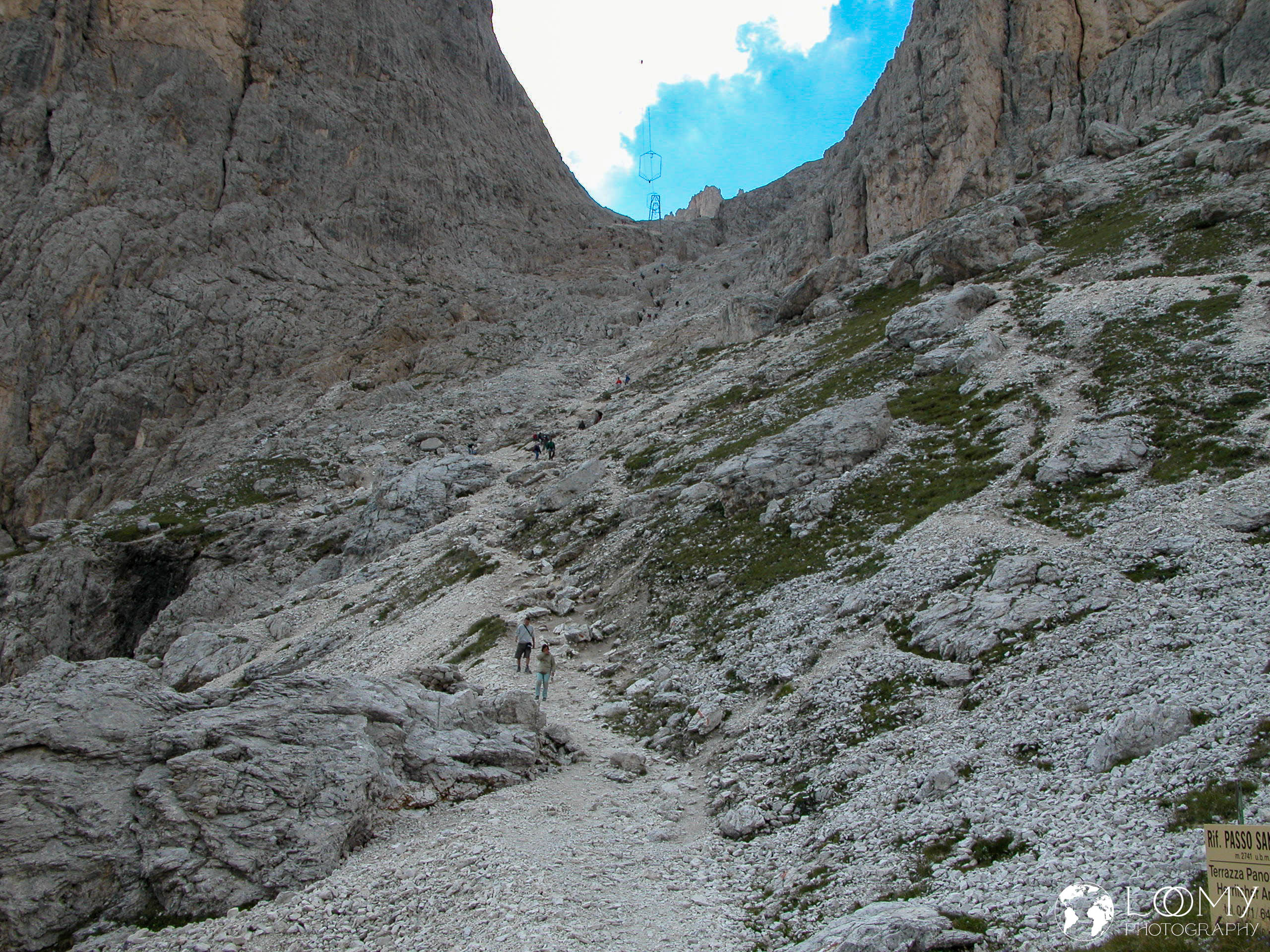 Klettersteig zur Gartlhütte / Santerpasshütte