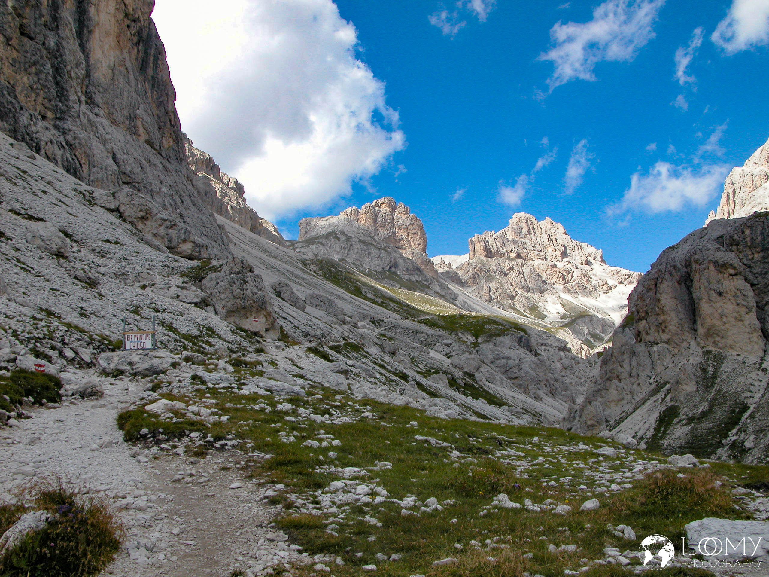 Blick ins Vaiolettal Richtung Grasleitenhütte