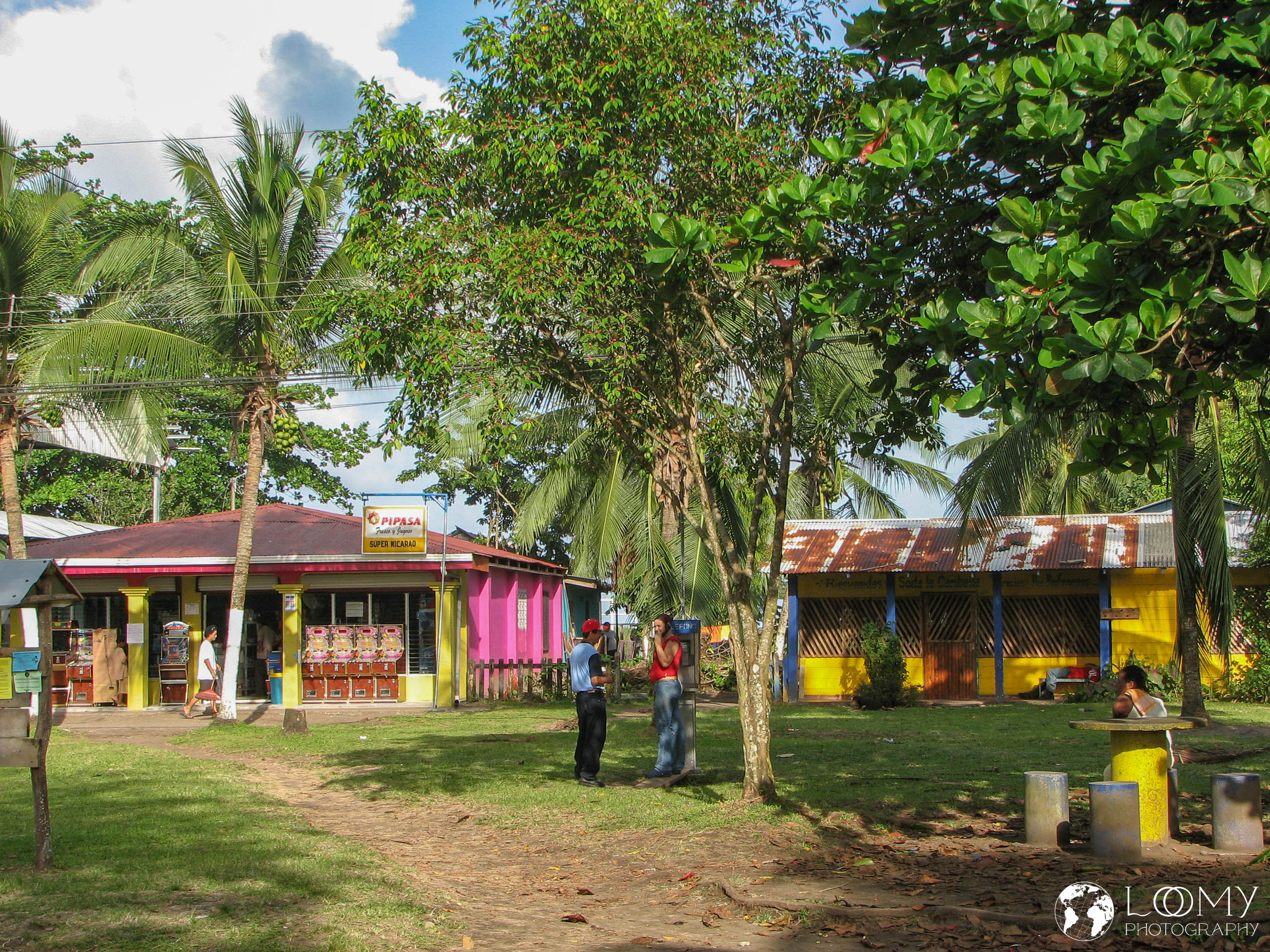 Zentrum von Tortuguero
