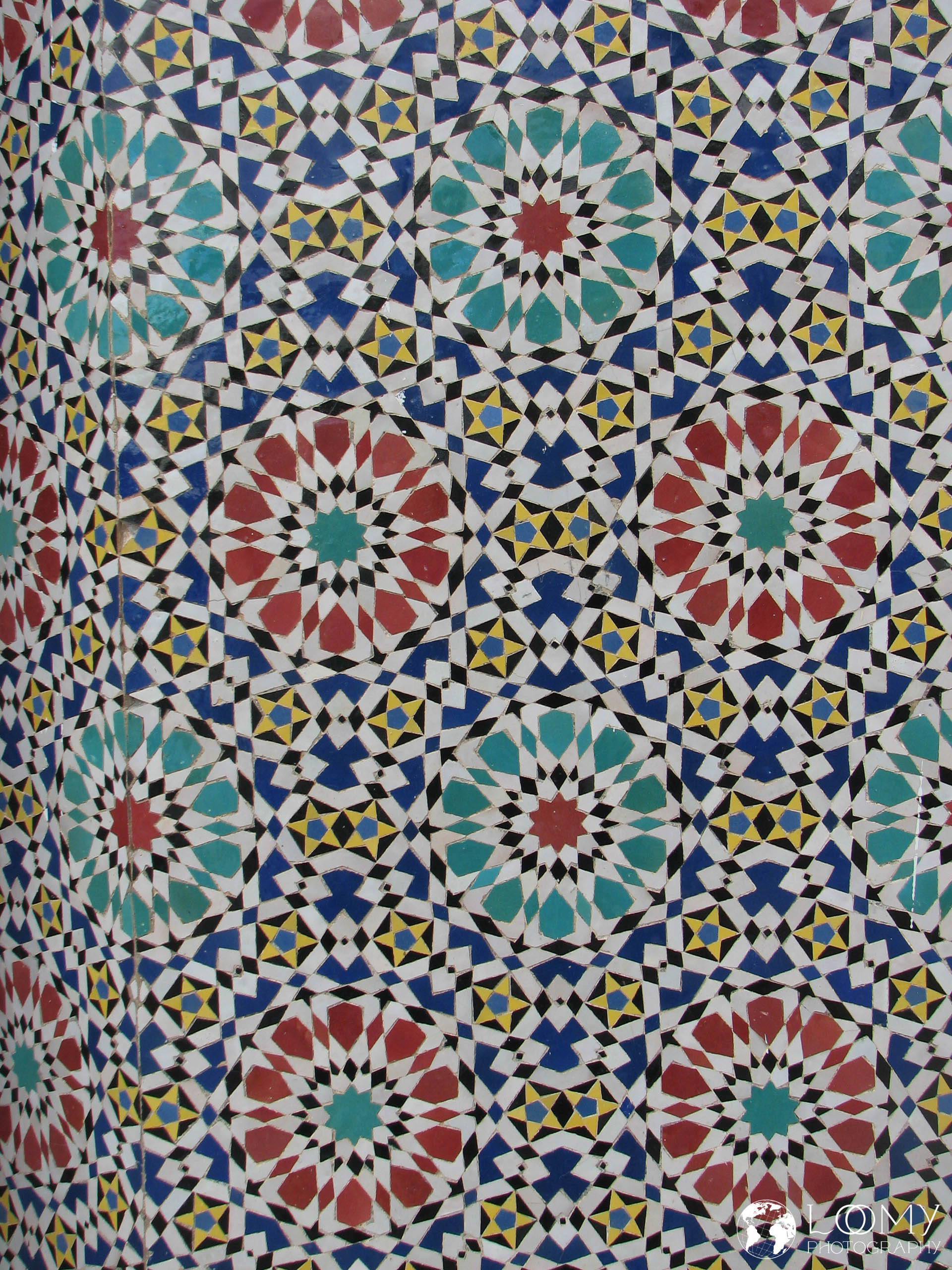 Mosaik am Königspalast