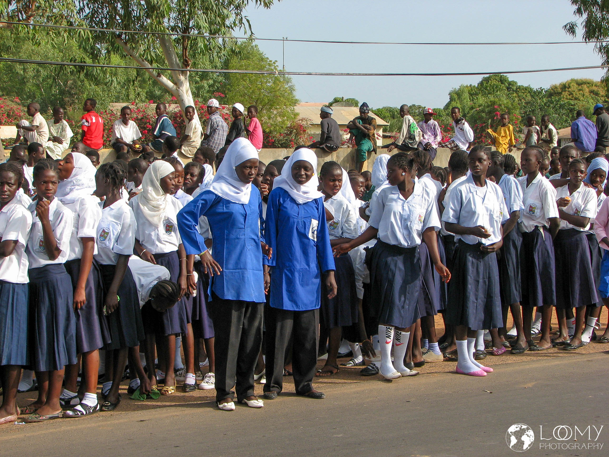 Feier zum Nationalfeiertag (Unabhängigkeit: 18.2.1965)