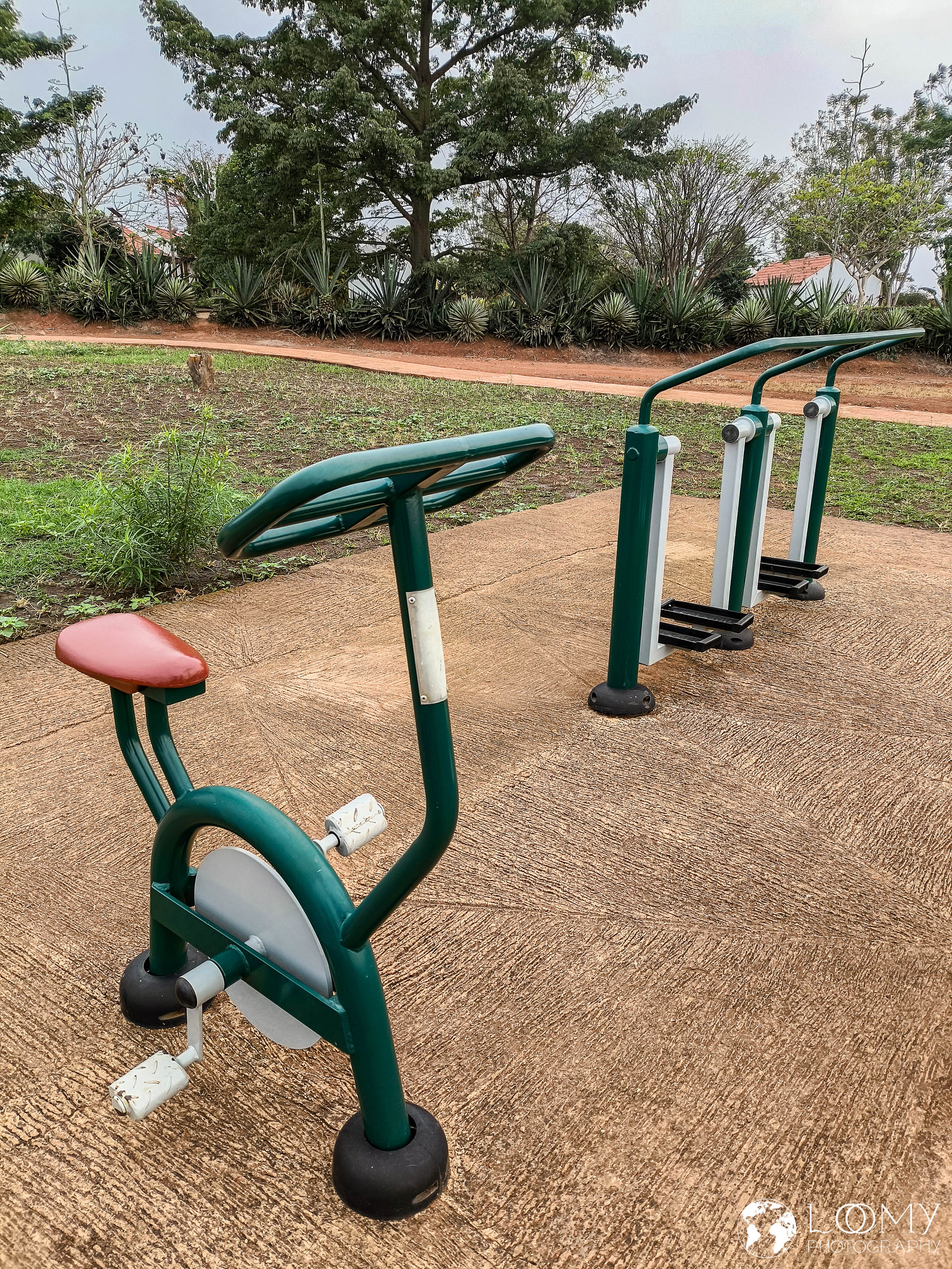 Freiluft "Gym" unserer Unterkunft